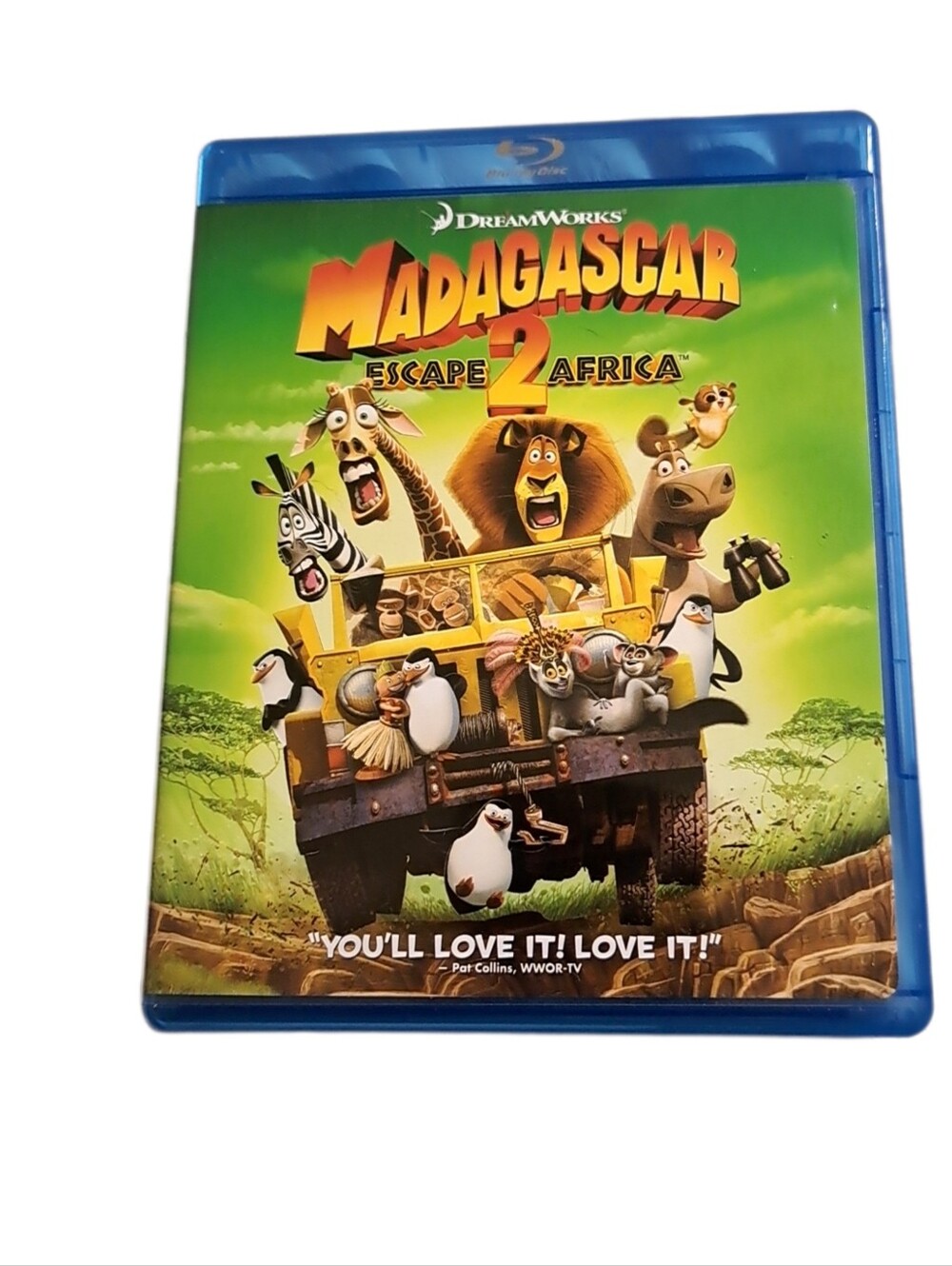 Madagascar 2: Escape 2 Africa. Blu-ray Movie